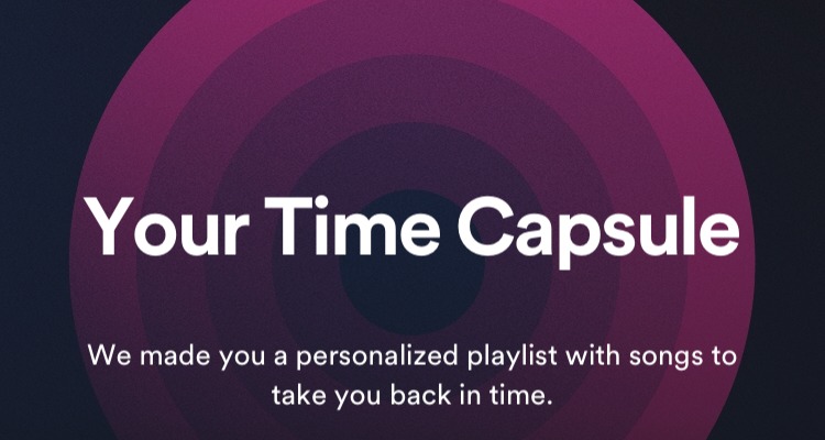 "Your Time Capsule" på Spotify "Your Time Capsule" på Spotify
