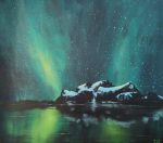 maleri-akryl-nordlys-ida-holt-fugløya-gildeskål